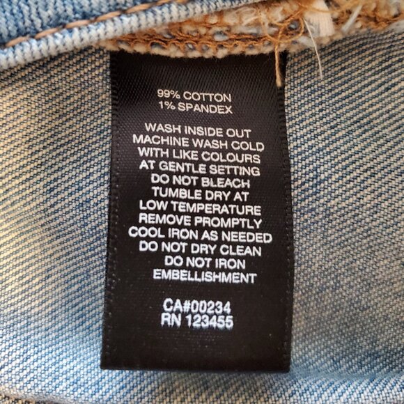 Design Lab Distressed Pearl Embellished Jean - Picture 6 of 10